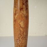 Marble and brass column lamp