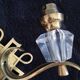 bronze and glass wall light Jules Leleu Art Deco