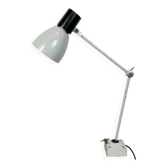Grey Industrial Table Lamp from Elektrosvit, 1970s