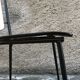 Series of 4 metal and formica chairs 1950/1960