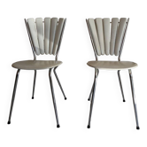 2 chaises pétales Soudexvinyl