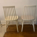 Chaises blanches