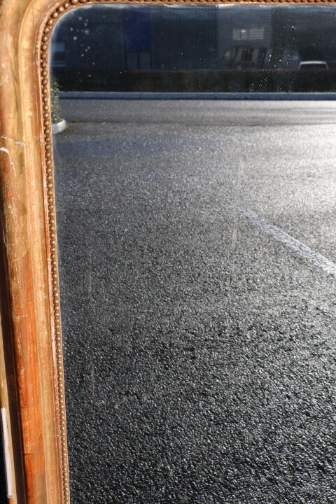 Mirror Golden old 140 * 94mm