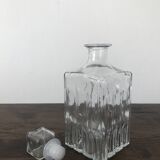 Glass whiskey decanter