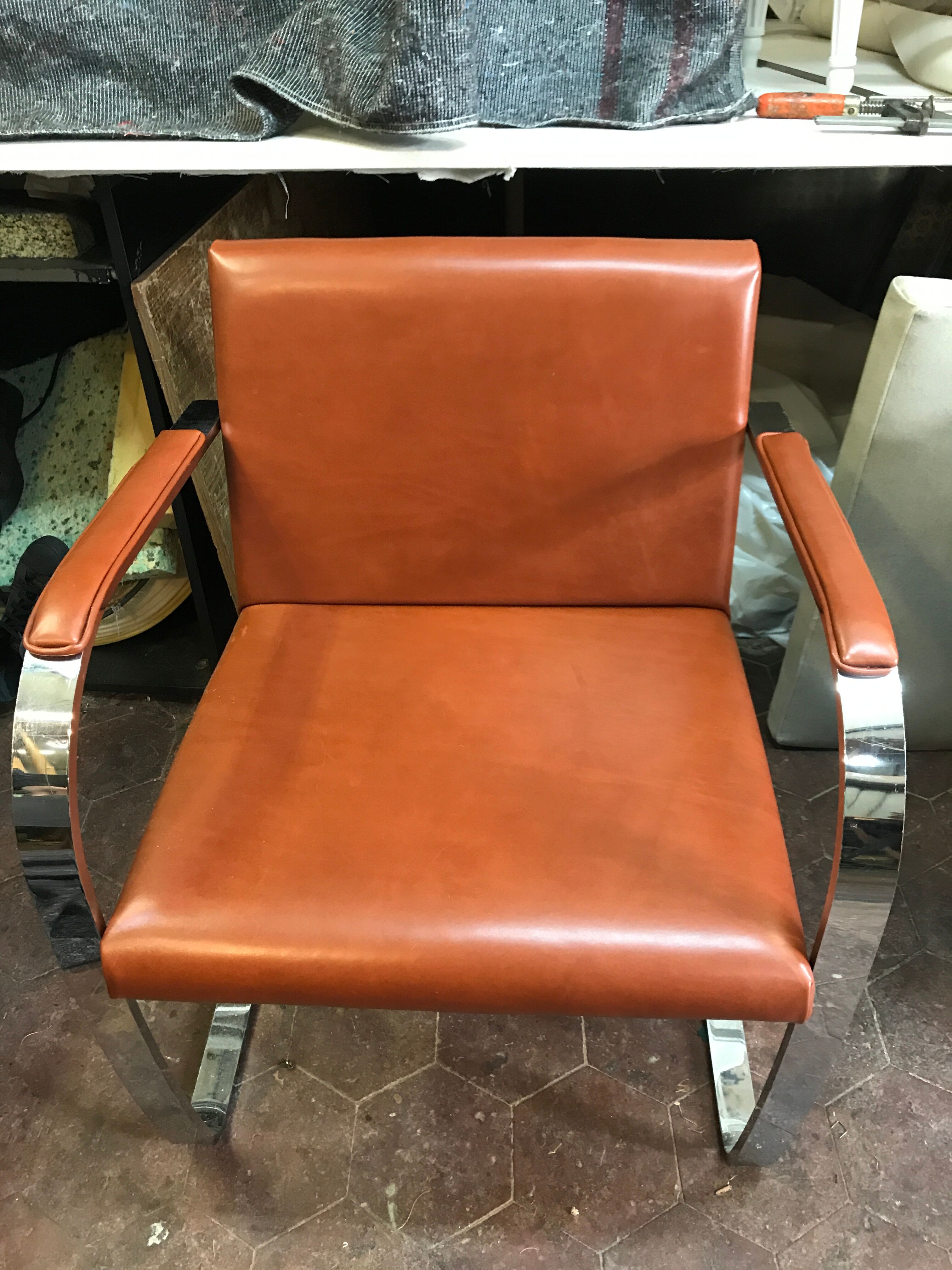 Fauteuil brno de Mies Van Der Rohe