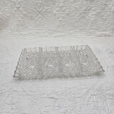 Antique compartmentalized dish in Art Deco crystal