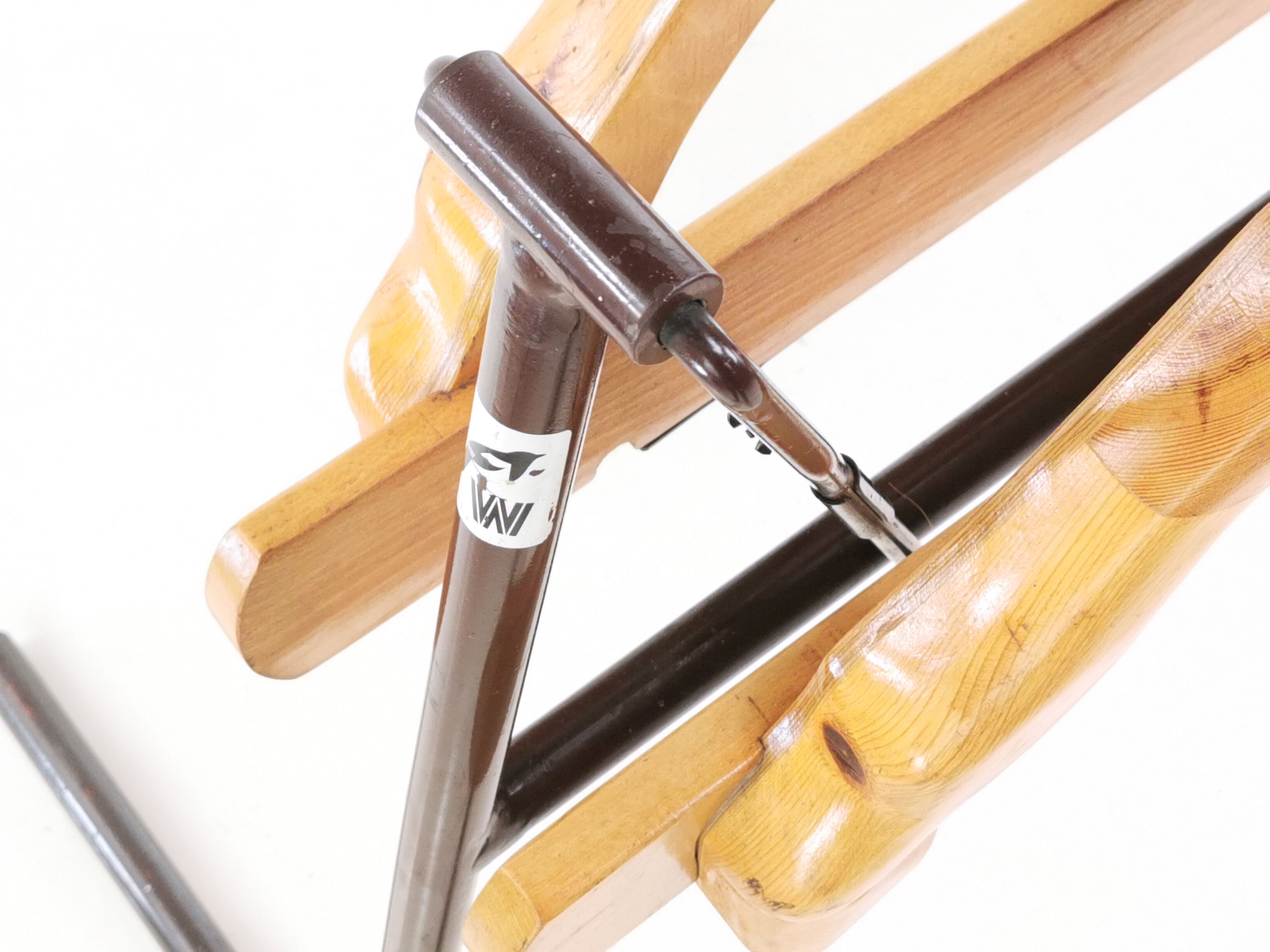 Vintage english handmade childs rocking horse