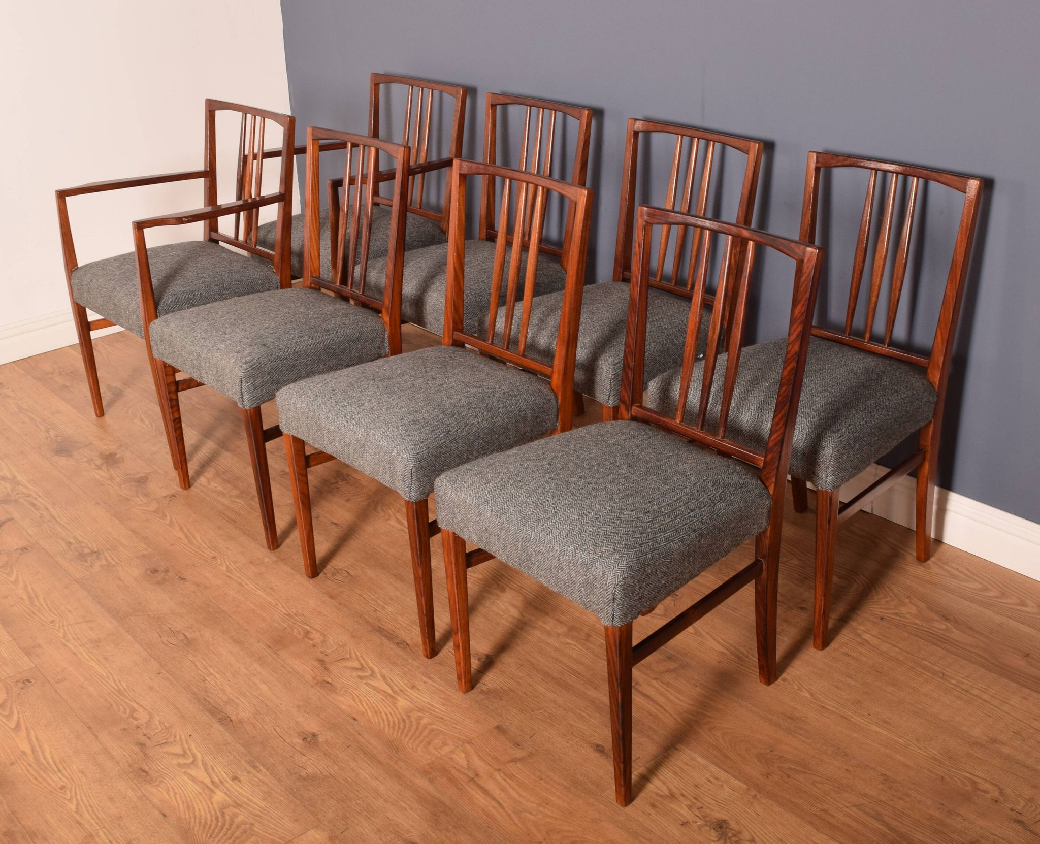 Dining table and 8 chairs
