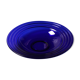 Glass Centerpiece Platter Forum Sapphire / Bormioli Rocco / Italy / 1980s