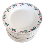 Series of plates Holly "Christmas"