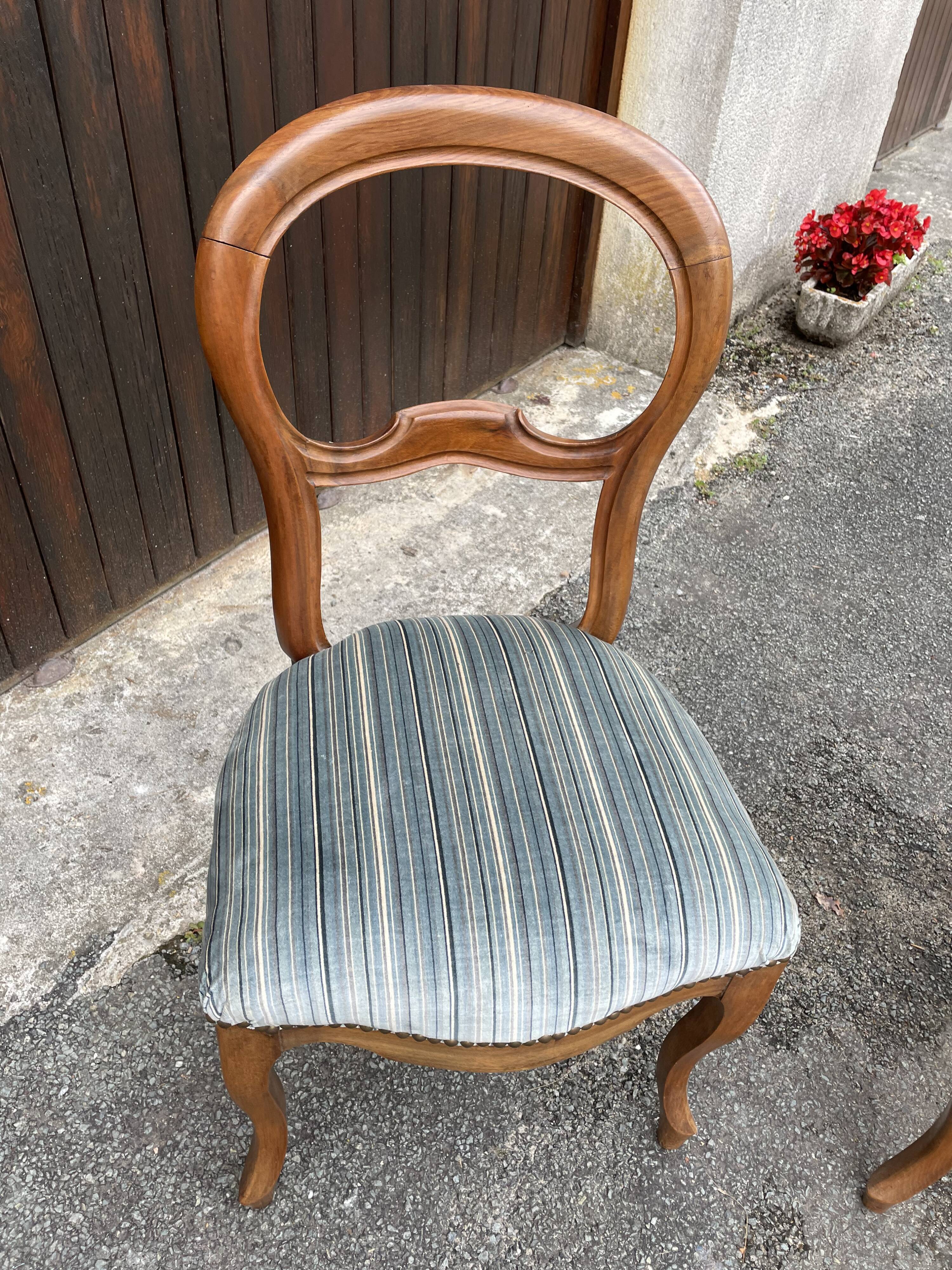 Pair of Louis Philippe chairs