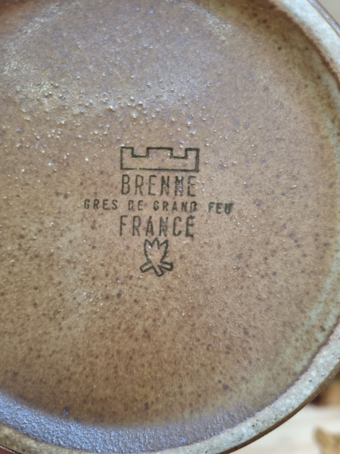 Tasses déjeuner vintage grès grand feu Brenne