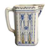 Pitcher Art Nouveau Villeroy & Boch Mettlach Germany Jugendstil 1900