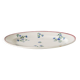Oval platter from Sarreguemines, Gilbert pattern, early 20th century