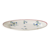 Oval platter from Sarreguemines, Gilbert pattern, early 20th century