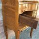 Table d'appoint vintage style regence noyer 1950