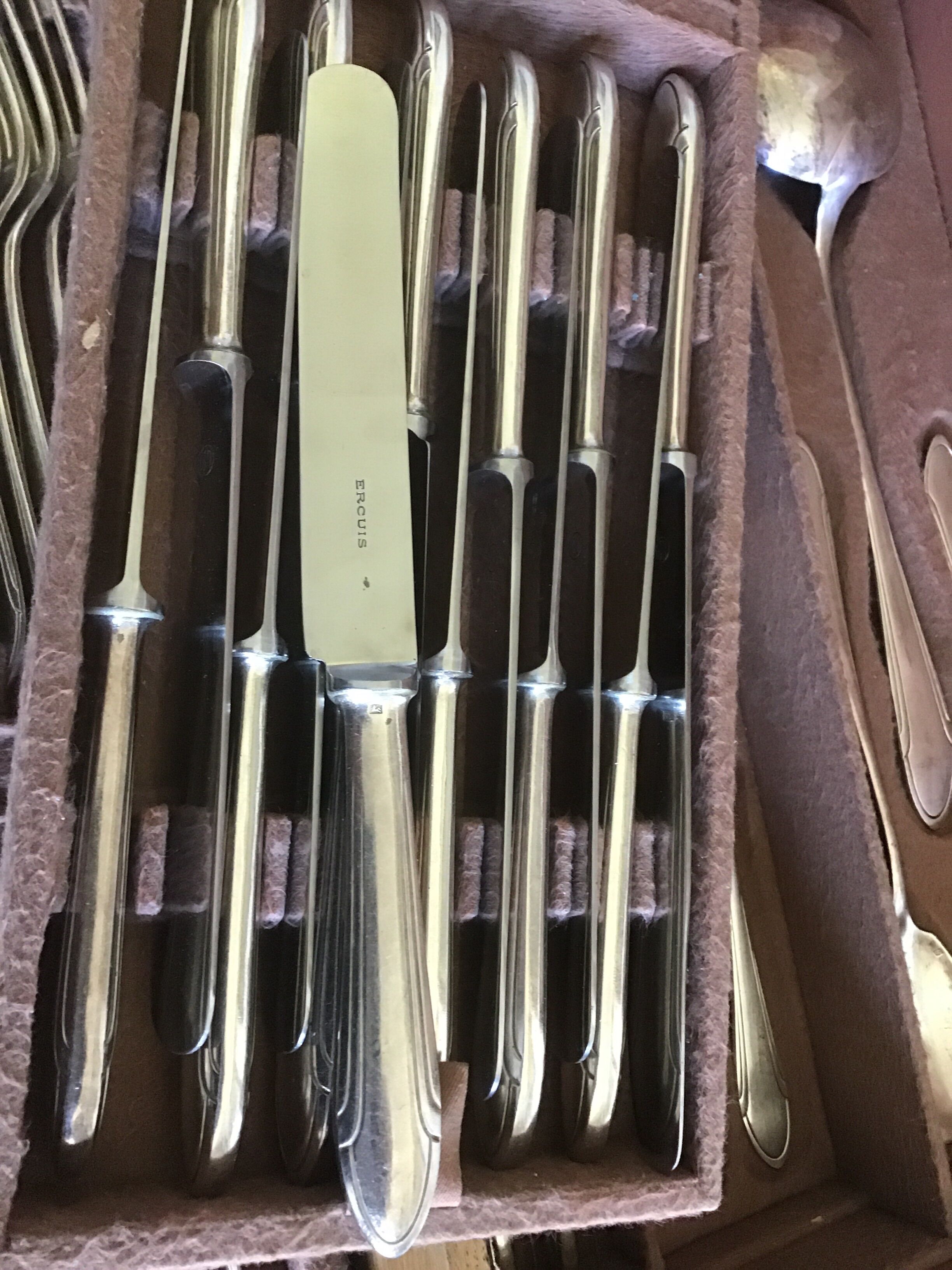 Ercuis household  91 pieces