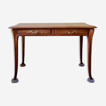 Bureau avec 2 tiroirs Art nouveau