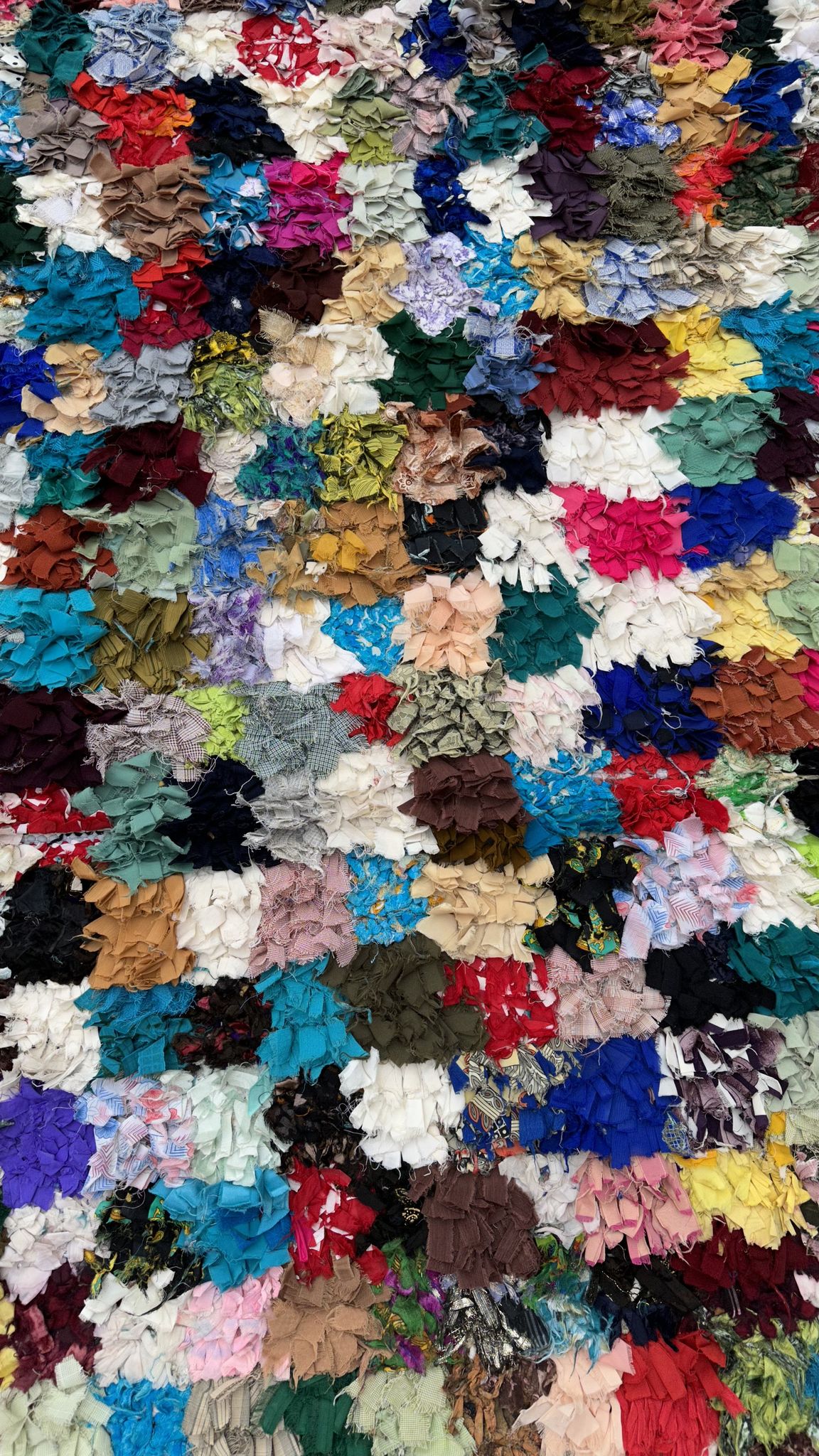 Boucherouite carpet - 94 x 205 cm