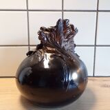 Ball vase signed JJ Barbier
