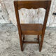 Vintage Solid Oak Lorraine Child's Chair
