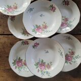 10 Limoges Porcelain Pans Plates – Circa 1915