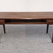 Modernist teak coffee table by Arne Vodder for Dyrlund, Denmark 1960.