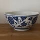 Lot de 3 bols 4 cuillères chinois bleu