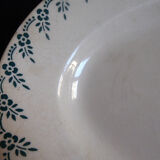 Oval dish in Iron Earth Choisy le Roi Hautin Boulenger