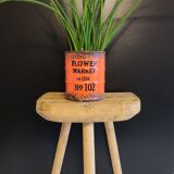 Raw wood stool