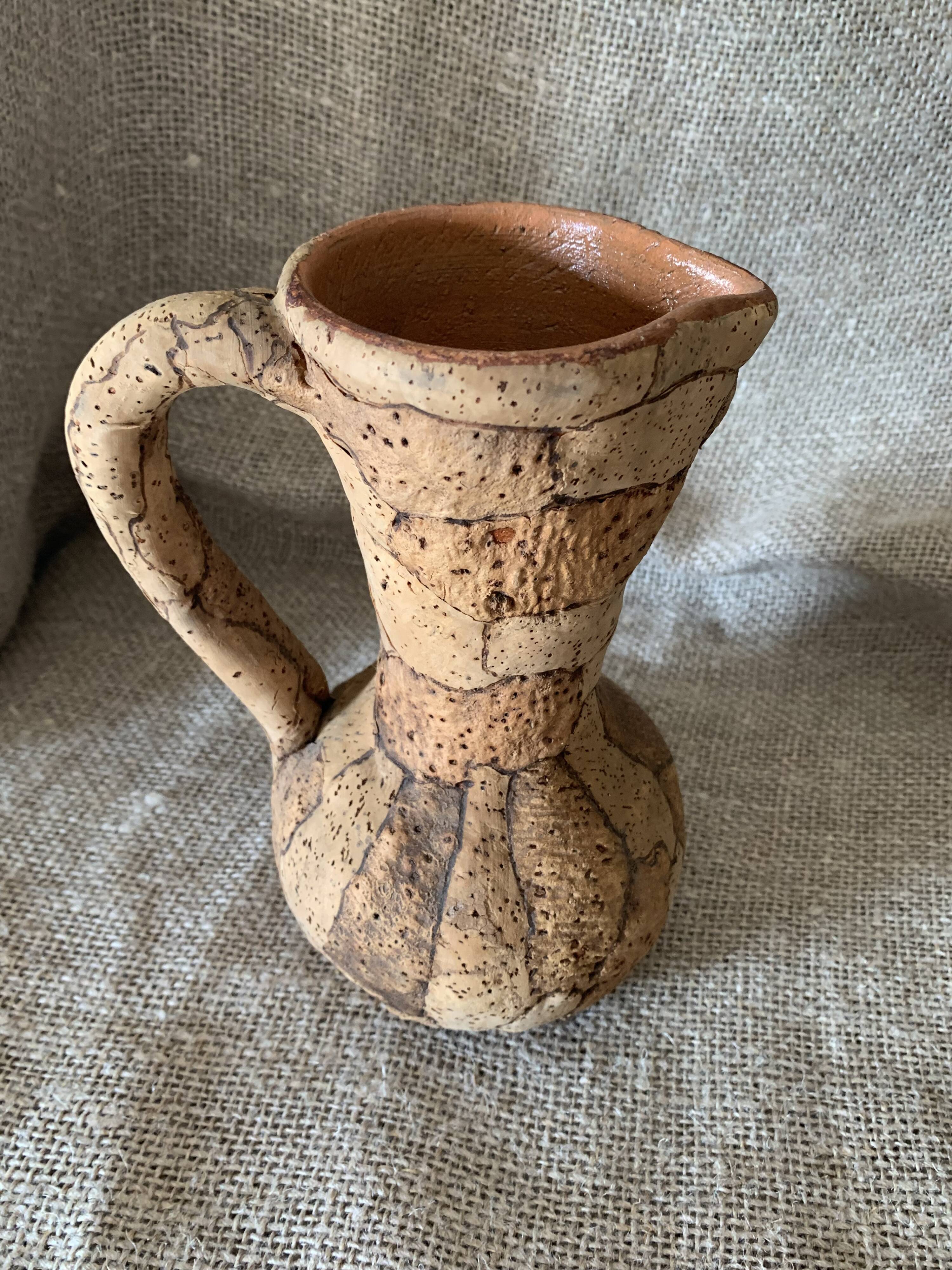Vintage cork pitcher