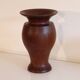 Vase scandinave en teck 1960