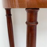 Console half moon wooden and marble louis XVI style