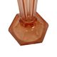 Pink Rosaline Art Deco Vase VSL Luxval Americain 23cm