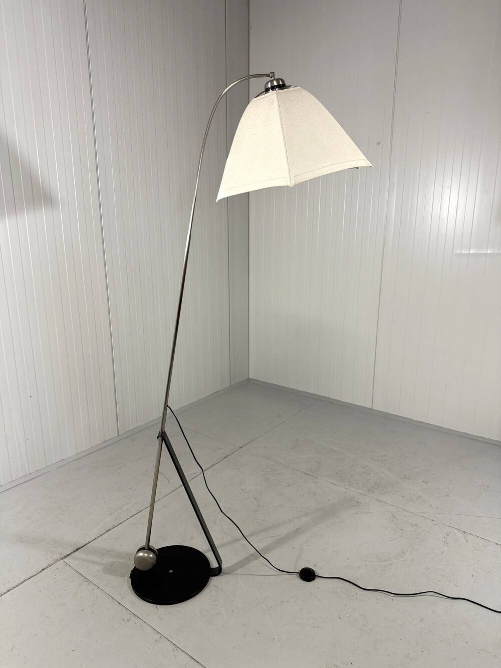 Counter balance floor lamp umbrella lamp shade 1970-80’s
