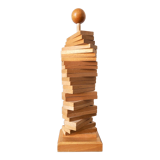 Jeu de dominos en bois