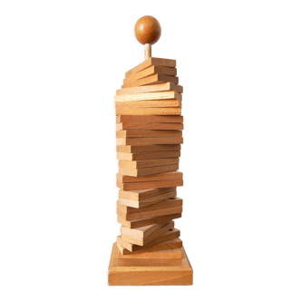 Jeu de dominos en bois