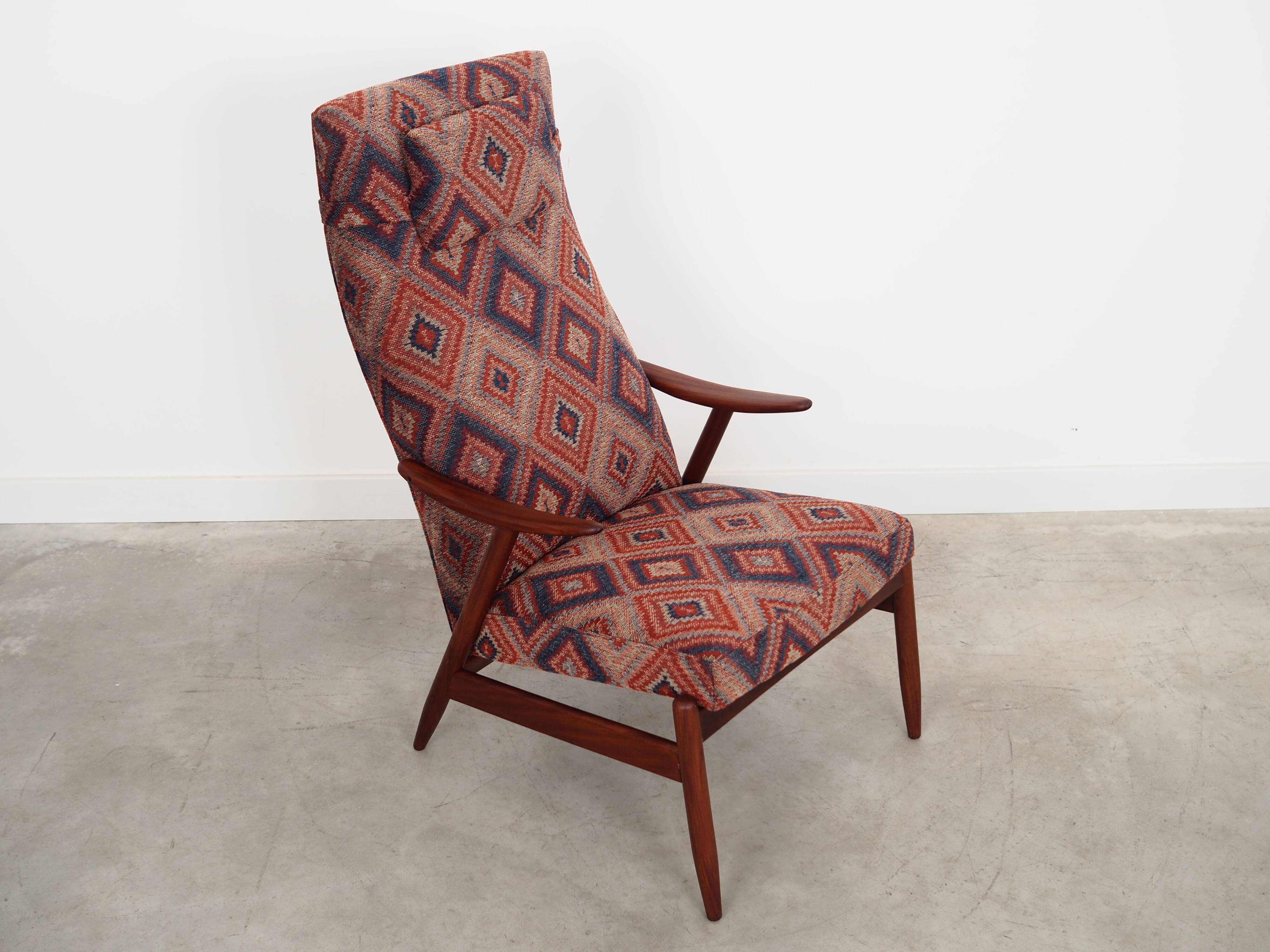 Teak armchair, Danish design, 1970s, production: Denmark