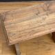Wooden foot step