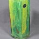 Vase La Rochère en verre soufflé polychrome, années 1970