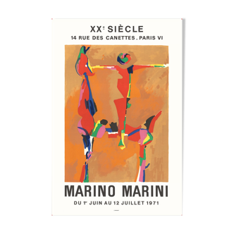 Marino Marini poster