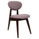 Chaise champignon violette milieu du siècle type 200/128 par Juliusz Kedziorek