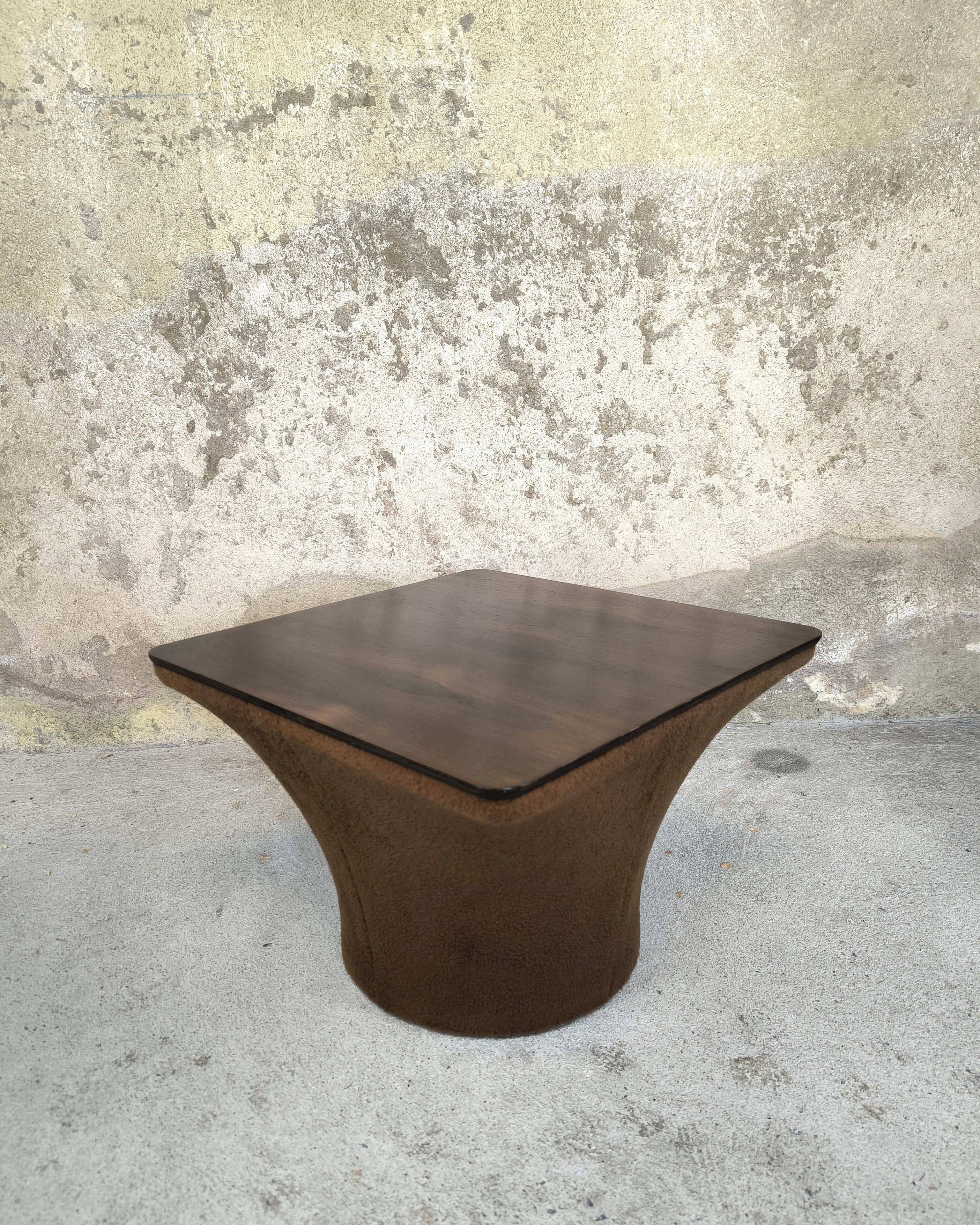 Vintage bedside table by Bernard Brunier.