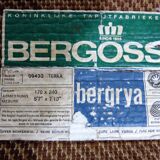 Colourful woolen carpet by Bergoss, Netherlands 1960's