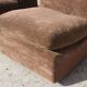 Walter Knoll Collection pair of modular armchairs in two-seater sofa 1970s