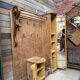 Art Deco entrance hall wardrobe