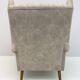 Pair of Gio Ponti Mid-Century Modern Italian Velvet "Alata" Lounge Chairs