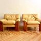 Pair of “Sapporo” armchairs by Mario Marenco for Mobil Girgi, Italy, 1970s