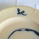 Plat Longwy décor japonais fin XIXème