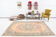 Madallion classic style distressed rug 266x161 cm